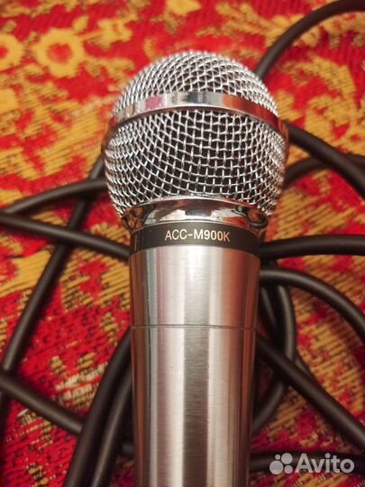 Микрофоны металлические для караоке