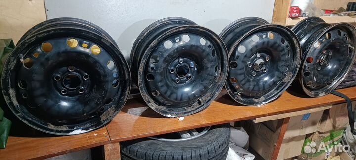 Диски на volkswagen polo r 15