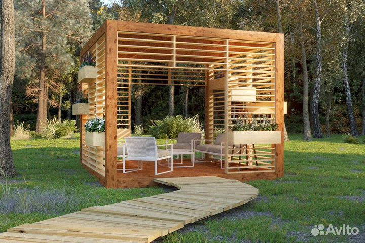 Беседка для дачи