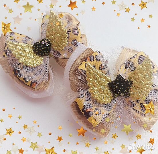 Бантики, заколки для волос