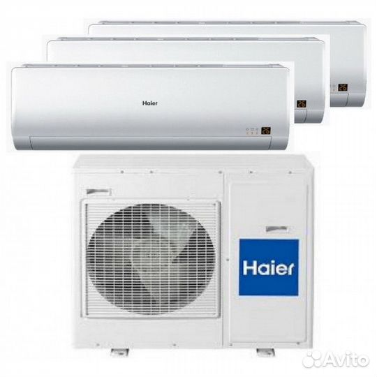 Мульти сплит-система Haier 3U19FS1ERA(N) +2AS12BS4