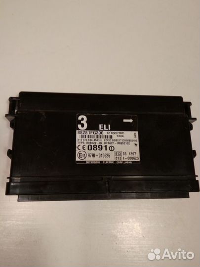 Эбу двигателем / комплект / Subaru Impreza G12