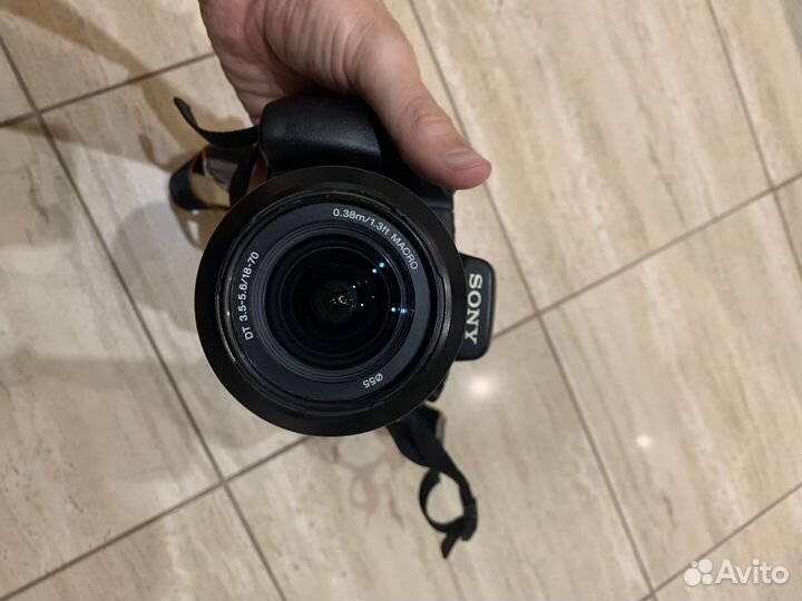 Зеркальный фотоаппарат sony а350