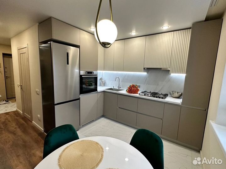 Прямая кухня на заказ. Производство в Омске