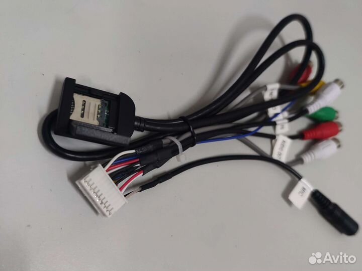 Разъём аудио/видео+Sim 4G для магнитол Android