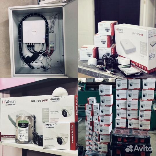 Установка настройка камер видеонаблюдения