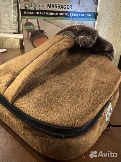 Грелка массажер электрическая для ног