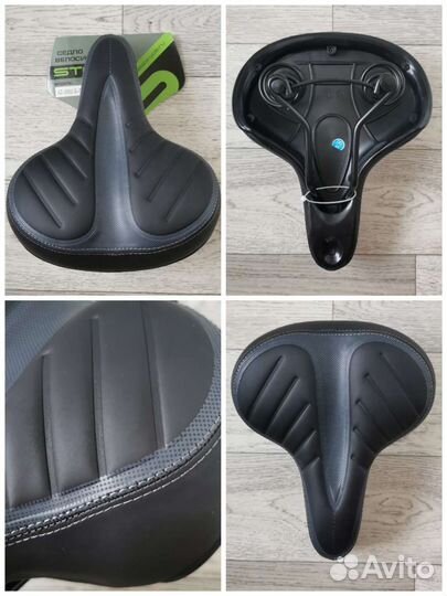 Седло для велосипеда, велоседло широкое
