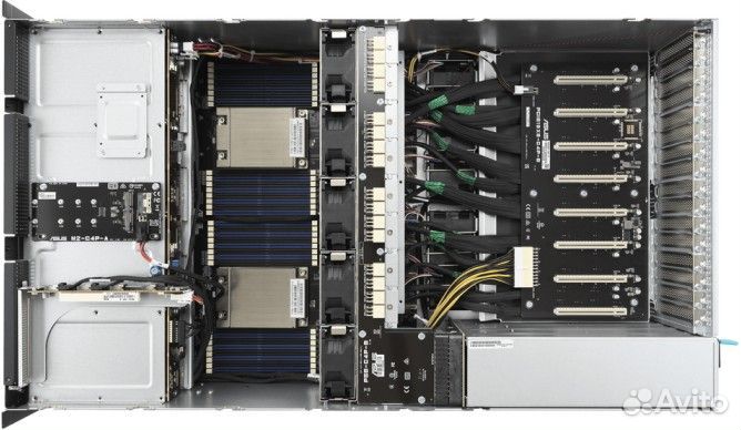 Серверная платформа asus ESC8000A-E11, Socket SP3