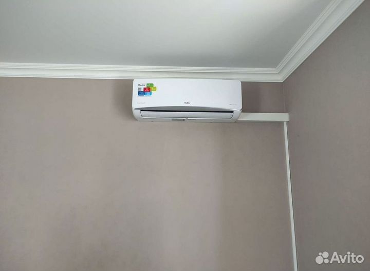 Сплит система с установкой