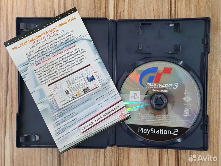 PS2. Gran Turismo 3. Лицензия (без мануала)
