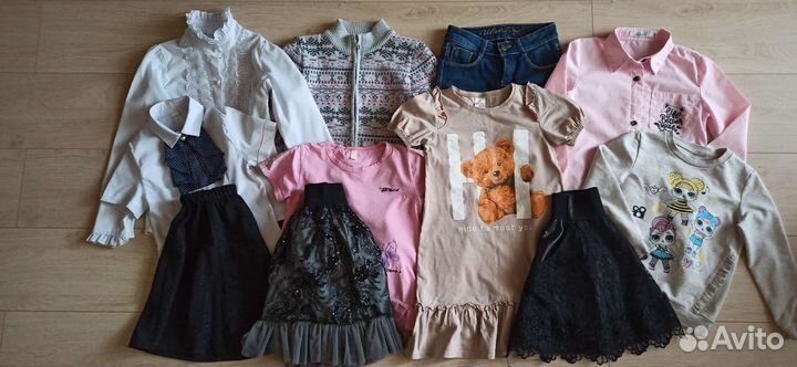 Вещи пакетом на девочку 6 - 7лет