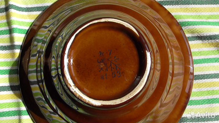 Тарелка керамическая СССР