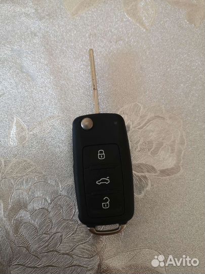 Ключ зажигания skoda