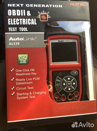 Autel AL539 сканер мультимарочный Диагностика