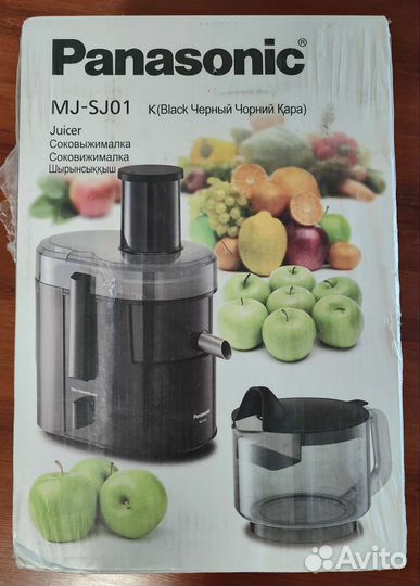 Соковыжималка Panasonic MJ-SJ01(новая)