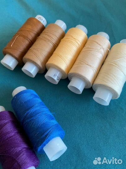Нитки швейные, спандекс