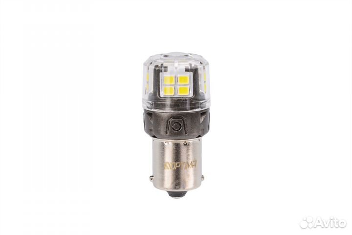 Лампы P21W Optima Premium LED оникс 5000К (2шт)