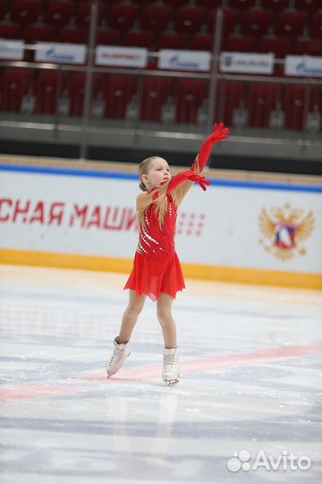 Костюм платье для фигурного катания 116 122