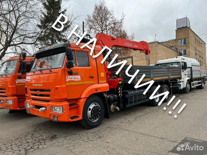 КАМАЗ 65115-48 (А5) с КМУ, 2023