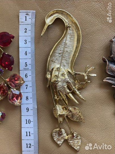 Брошь винтаж XXL