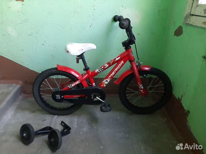 Детский велосипед 16 б/у