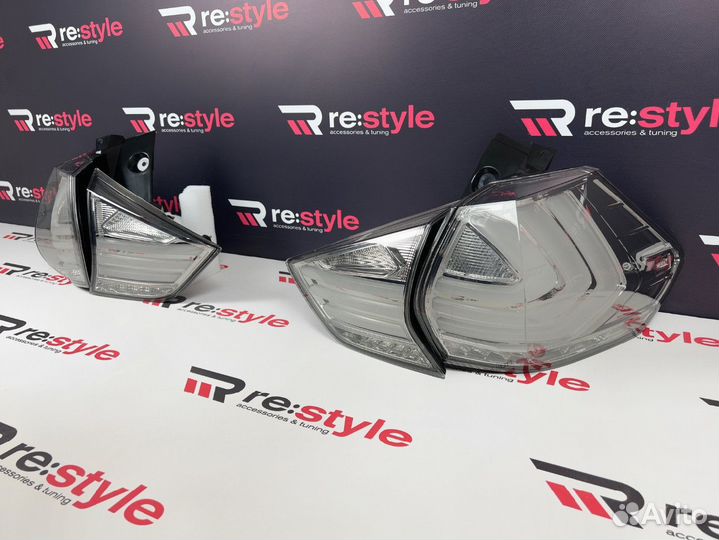 Стопы Nissan X-Trail 32 Стиль BMW Дымчатые K2130