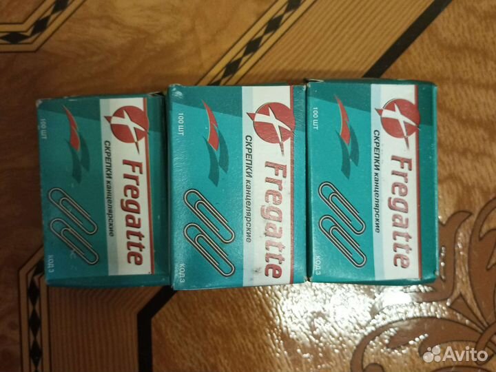 Скрепки канцелярские металлические