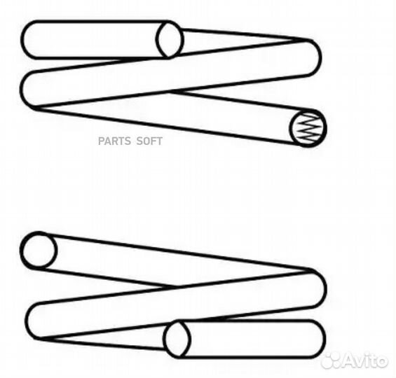 CS germany 14504154 Пружина зад.ford Focus II Turn