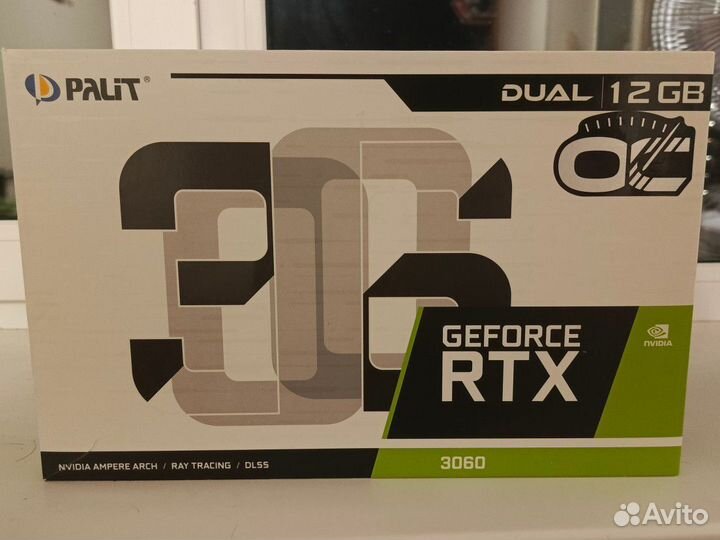 Видеокарта rtx 3060 dual oc 12 Gb