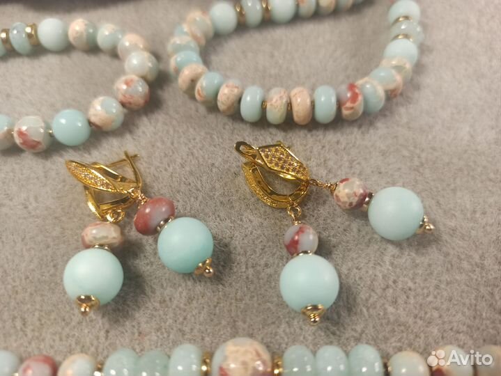 Серьги, браслеты, бусы