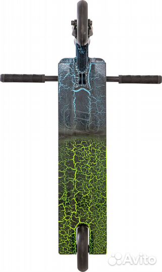 Самокат crisp Ultima 5.0 (2022) Blue & Green Crack