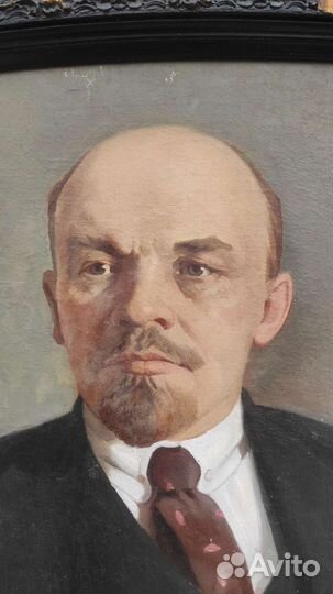 Портрет В. И. Ленин, живопись