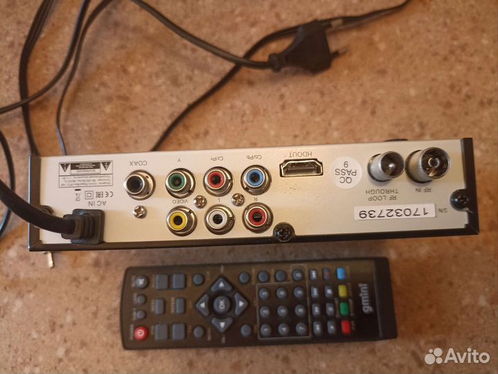 Цифровая тв приставка dvb t2 бу