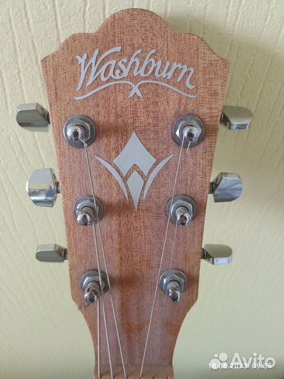 Акустическая гитара washburn WD7S acsm
