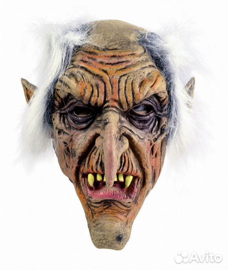 Маска Гоблин латексная вм424, латекс, искусственны