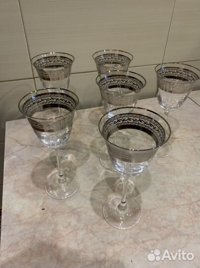 Фужеры богемия