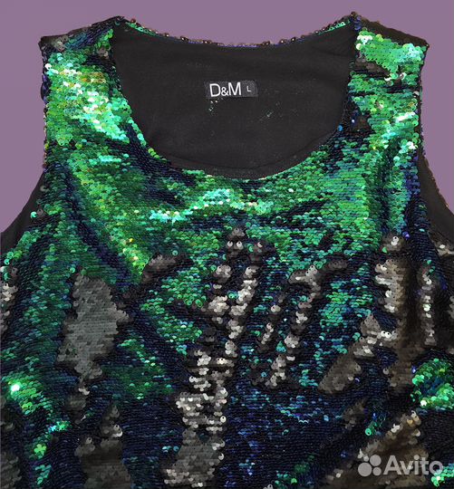 Платье с пайетками