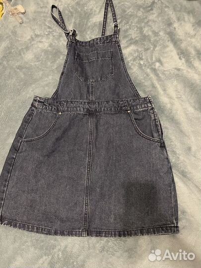Сарафан джинсовый, регулируется