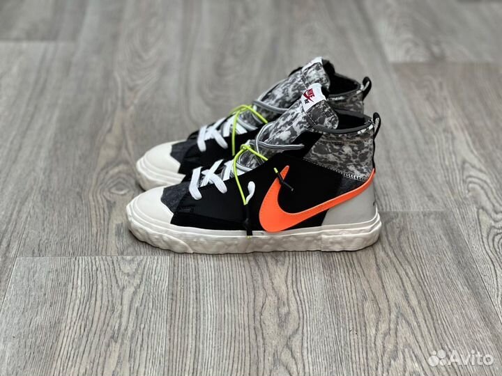 Кроссовки Nike Blazer Mid x Readymade Black Camo