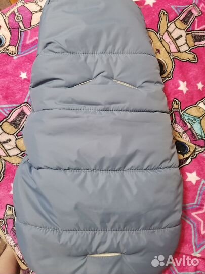 Конверт кокон зимний в коляску