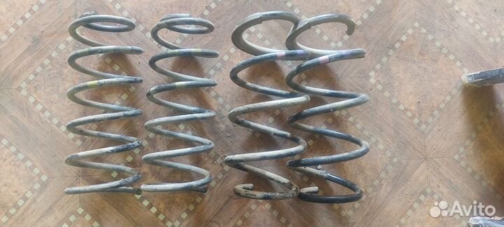 Пружины на kia rio - hyundai solaris