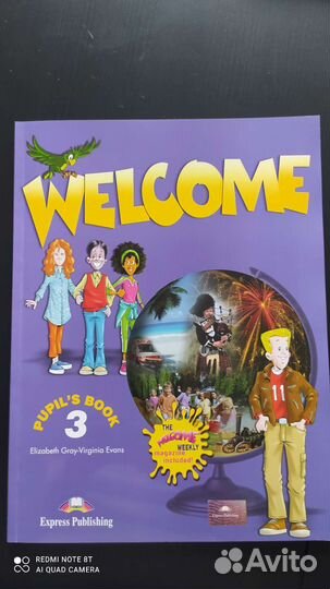 Учебник английского языка Welcome 3