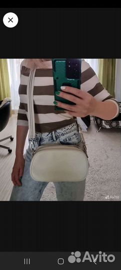 Сумка Эконика натуральная кожа