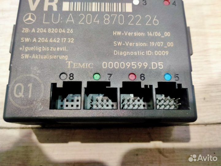 Блок управления дверьми передний правый