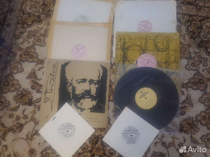 Грампластинки разные