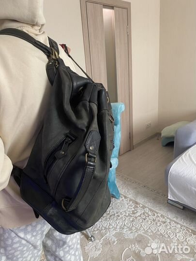 Рюкзак кожаный мужской
