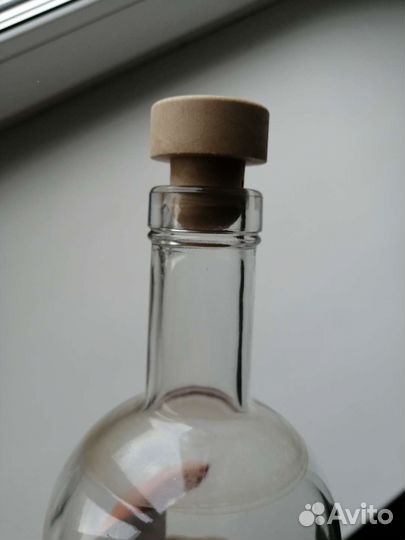 Бутылка стеклянная