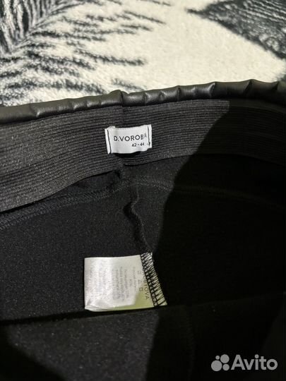 Кожаные лосины новые