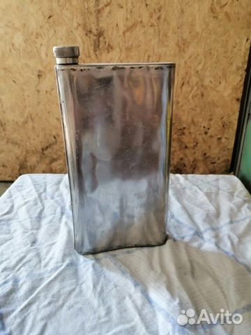 Фляжка металлическая 0,5л